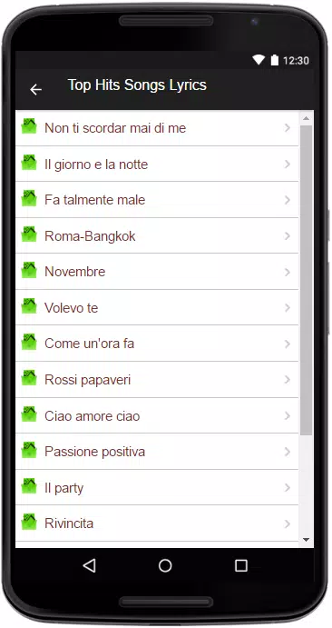 Giusy Ferreri Song&Lyrics APK for Android Download