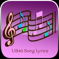 UB40 Song&Lyrics Plakat