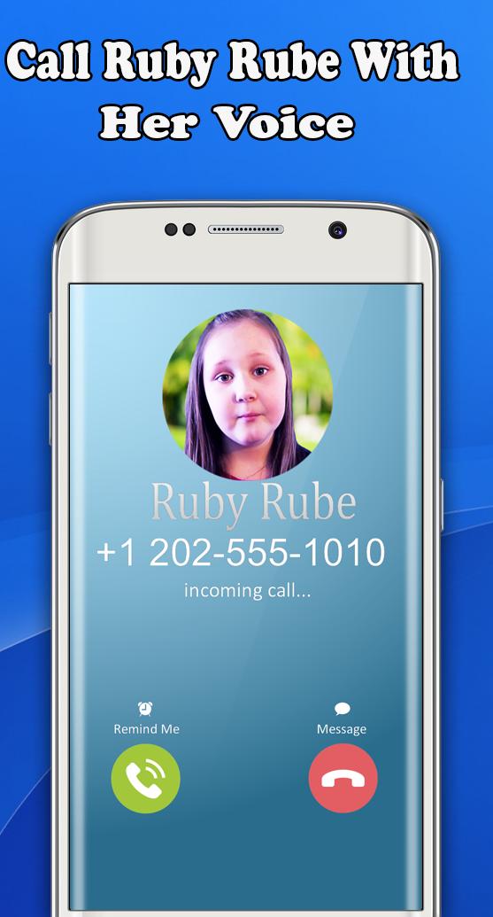 Calling Ruby Rube Fake Call Simulator For Android Apk Download - ruby rube roblox 3am
