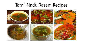Tamil Nadu Rasam Recipes (Tami