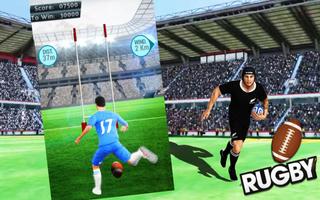 Real Rugby Flick League kickoff screenshot 2