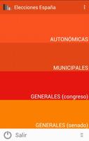 Elecciones España 海報