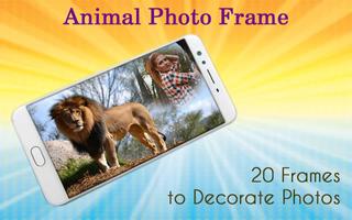 Animal Photo Frame Affiche