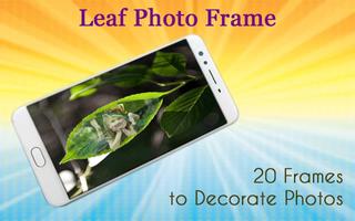 Leaf Photo Frame Affiche