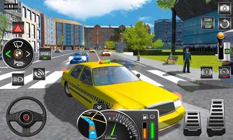 Real Taxi Simulator 2019 پوسٹر