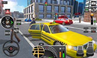 Real Taxi Simulator 2019 imagem de tela 1