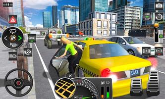 Real Taxi Simulator 2019 اسکرین شاٹ 2