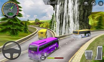 Mountain Offroad Bus Racing Pro syot layar 1