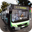 Euro Bus Sim 3D 2019 icône