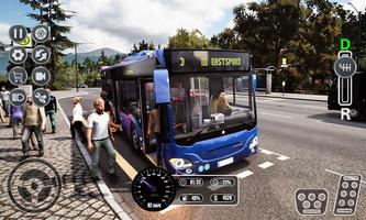Euro Bus Sim 3D 2019 Affiche