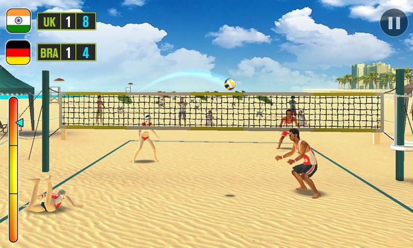 Пляжный волейбол андроид. Игры про волейбол на андроид. Пляжный волейбол шариками игра.