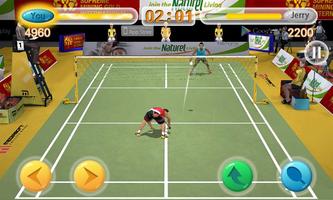 Badminton King 3D capture d'écran 1