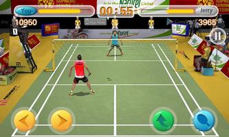 Badminton King 3D syot layar 3