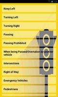 Rules and Sign For Driving Affiche