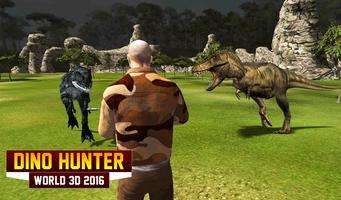 Dino Hunter Jurassic World 3D Affiche