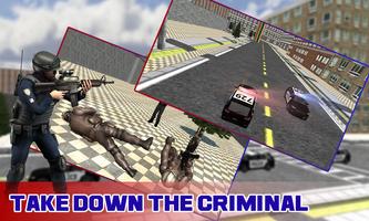 Poster Bank Robber Police Chase 3D