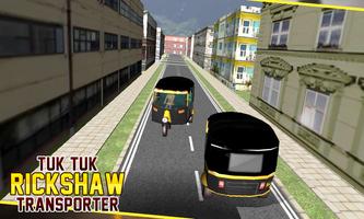 Tuk Tuk Rickshaw Transporter скриншот 3