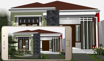 Desain Rumah Minimalis पोस्टर