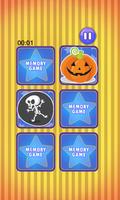 Halloween Memory Game captura de pantalla 1