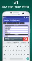 Building Cost Estimator - Construction & Housing capture d'écran 2