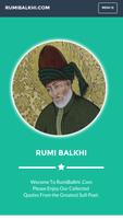 Rumi Quotes Affiche