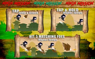 Ninja Mission - free Affiche