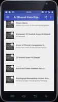 Al Ghazali Kata Bijak Wasiat dan Kisah Screenshot 1
