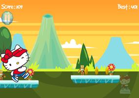Super Run And Kitty Cat Rush Game capture d'écran 2