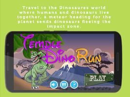 Temple Dino run Affiche