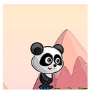 Bosque Aventura - Super Panda ejecutando en jungle APK