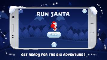 Run Santa ! Christmas game capture d'écran 1