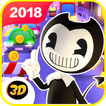 Subway Bendy Jungle surfer : Ink Machine