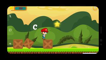 Alphabet adventure kid - Running & jumping game plakat