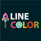One Line Color icône