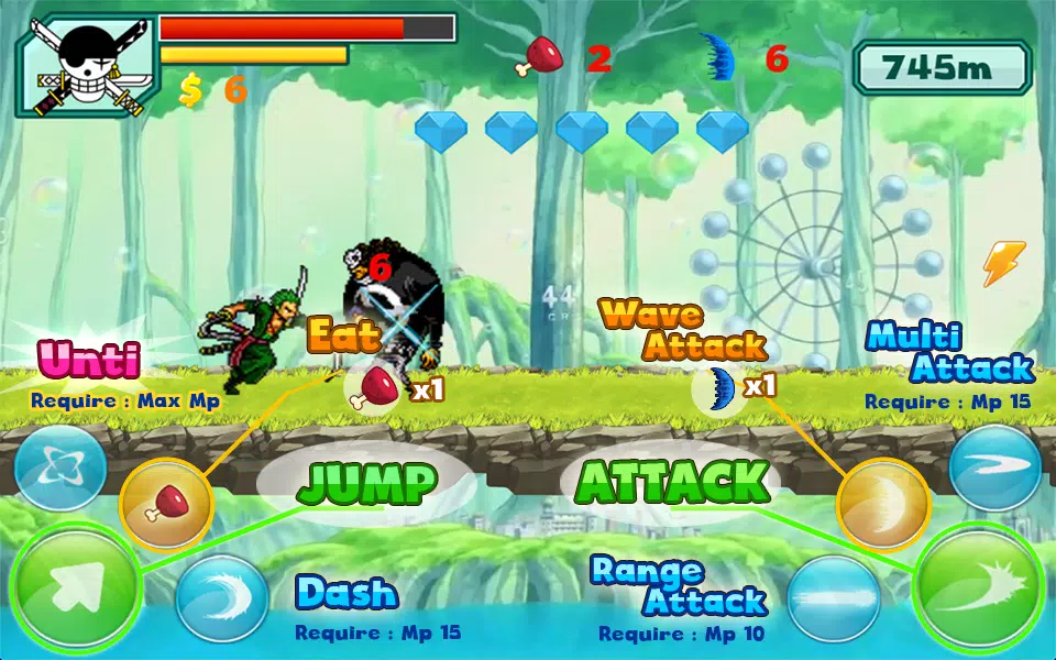 Play This One Piece Game! Pirate Hunt Pirate War Gameplay iOS Android 