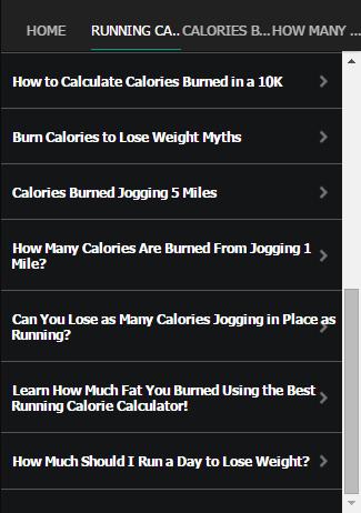 Running Calorie Calculator APK for Android Download