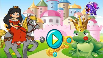 Poster running Princess jungle - Sofia game adventure