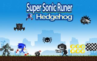 Super Sonic Runer Adventure Affiche