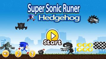 Super Sonic Runer Adventure capture d'écran 1