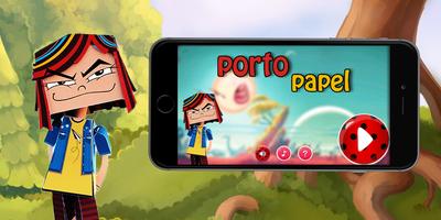 ladybug e porto papel ポスター