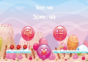 Run Strawberry Adventure Shortcake Game Ekran Görüntüsü 1