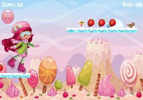 Run Strawberry Adventure Shortcake Game تصوير الشاشة 2