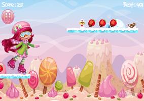 Run Strawberry Adventure Shortcake Game capture d'écran 2