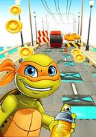 Turtles Subway Ninja スクリーンショット 1