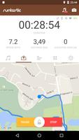 Runtastic Mountain Bike GPS Tracker الملصق