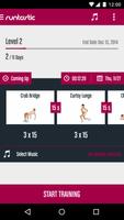 Runtastic Butt Trainer - Workout App für den Po Plakat