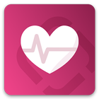 心率監測器: 測量心跳頻率與脈搏 圖標