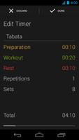 Runtastic Workout Timer App اسکرین شاٹ 1