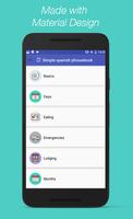 پوستر Simple Spanish phrasebook