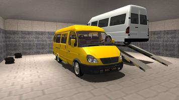 Russian Minibus Driver 3D Affiche